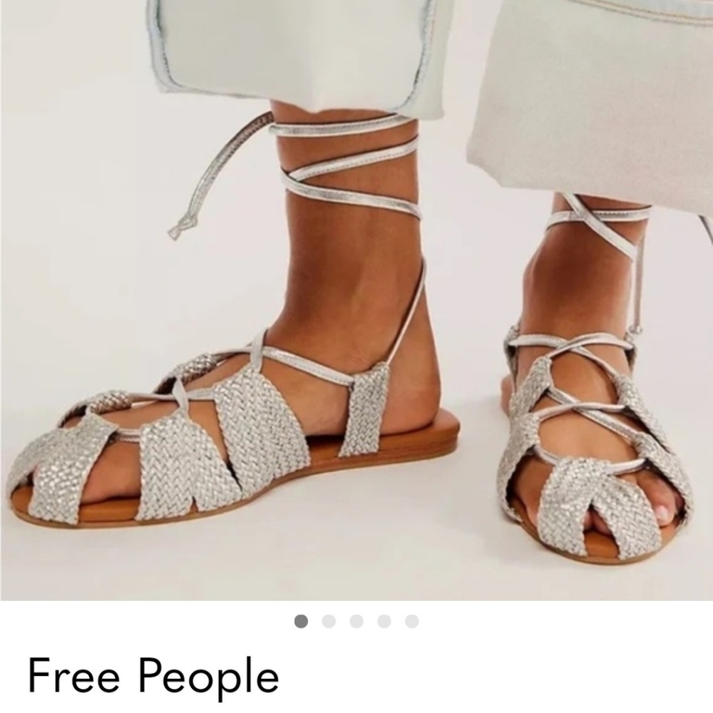 Free People Sunny Gilly Flat Size 9 NIB